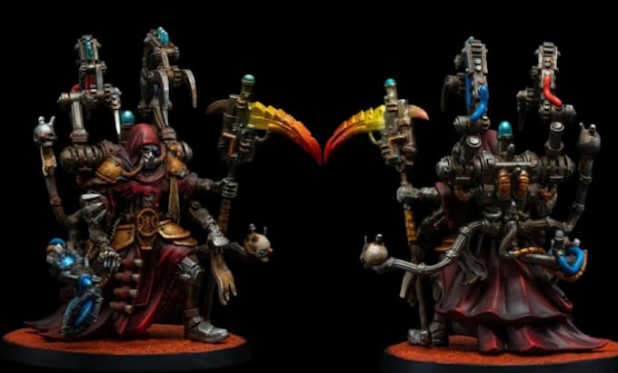 Gig Preview - Design 3d miniature 3d figurines 3d warhammer 40k 3d character for 3d printing