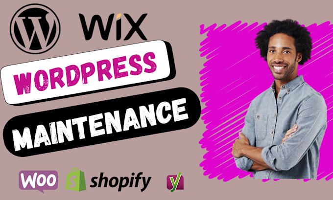 Gig Preview - Do website maintenance wordpress website maintenance provide wordpress bugfix