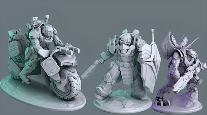 Bestseller - sculpt 3d warhammer 40k 3d tabletops miniature dnd figurine 3d model 3d printing