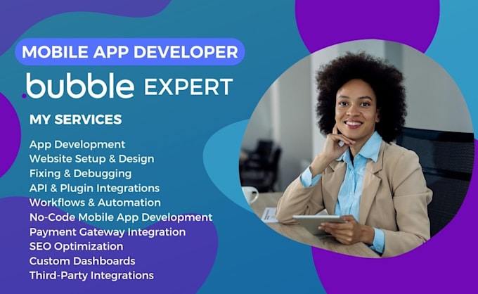 Bestseller - build develop bubble app fix bubble website bubble mvp, saas, bubble developer