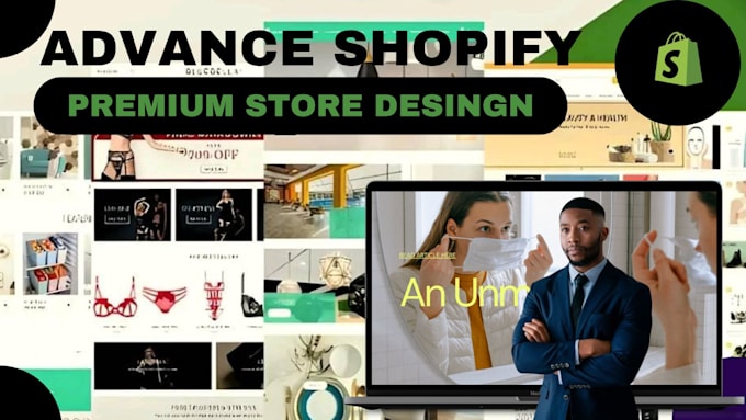 Gig Preview - Design, redesign shopify store, shopify dropshipping store