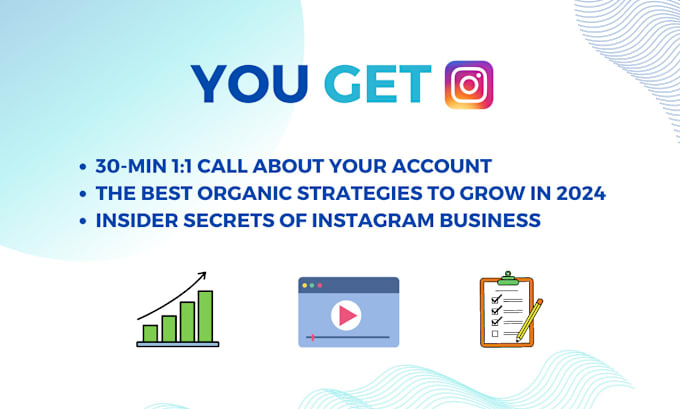 Gig Preview - Review and consult about your instagram account for growth