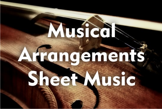 Gig Preview - Create an  arrangement and send you the sheet music