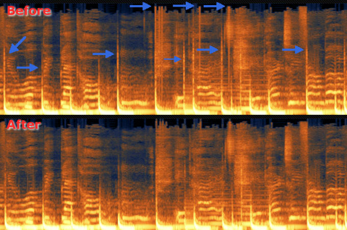 Gig Preview - Perfectly remove annoying clicks pops from audio