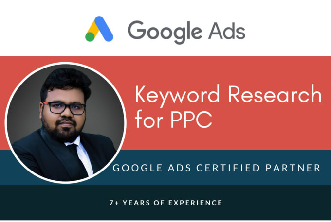 Gig Preview - Do keyword research for ppc