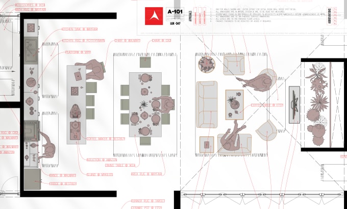 Gig Preview - Design plans and furniture layouts