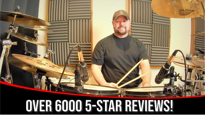 Gig Preview - Record a killer professional acoustic drum track for you