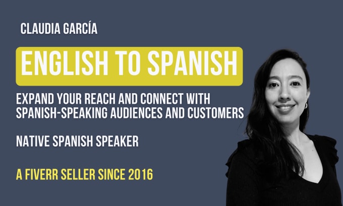 Gig Preview - Professionally translate your content from english to spanish