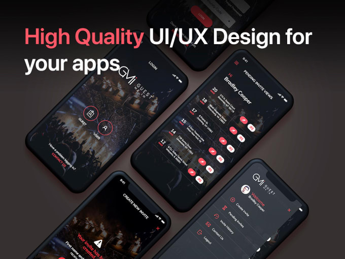 Gig Preview - Design mobile app ui  or website ui