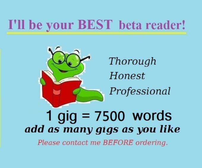 Bestseller - be your best beta reader