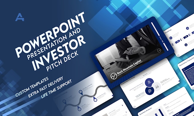 Gig Preview - Do powerpoint presentation and investor pitch deck design