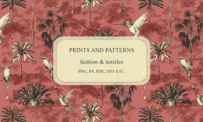 Bestseller - design custom seamless floral patterns for textile