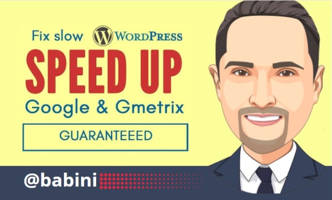 Gig Preview - Speed up wordpress website faster