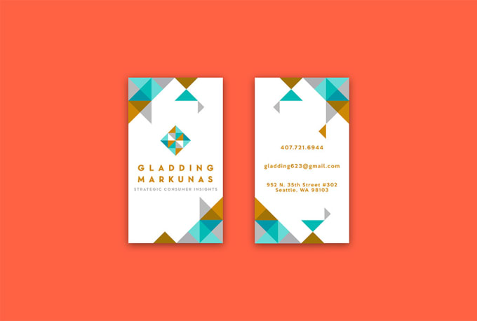 Gig Preview - Design modern double sided business card