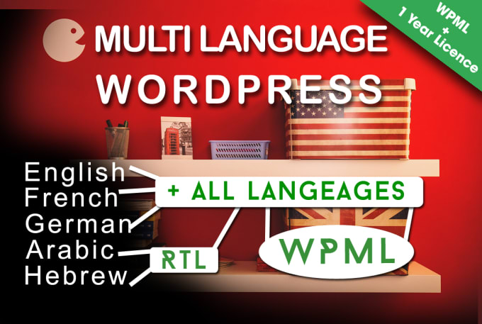 Gig Preview - Be total solution for multi language wordpress website