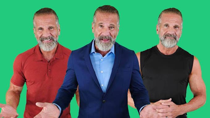 Gig Preview - Be your video spokesperson on a green screen