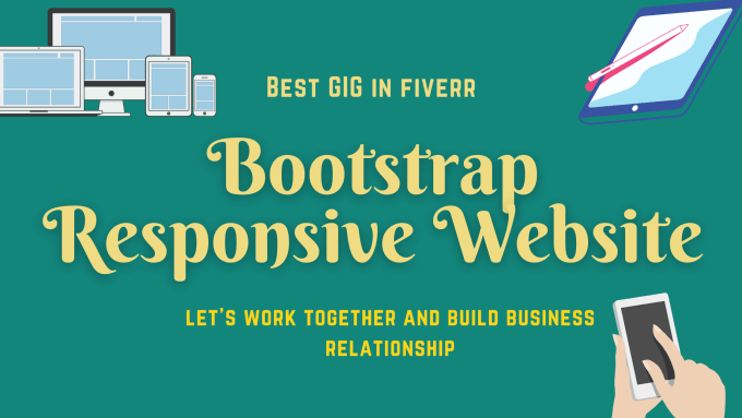 Bestseller - make bootstrap responsive website