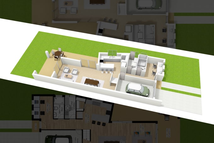 Gig Preview - Create 3d floor plan for your house