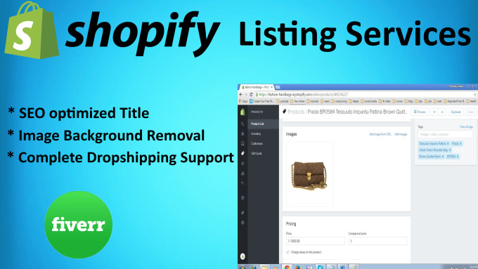 Gig Preview - Do SEO optimized product listings for your shopify store