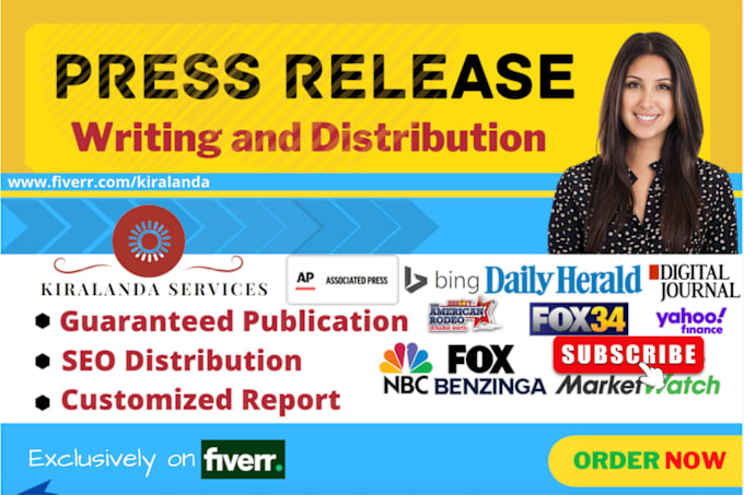 Gig Preview - Offer press release writing with press release distributions