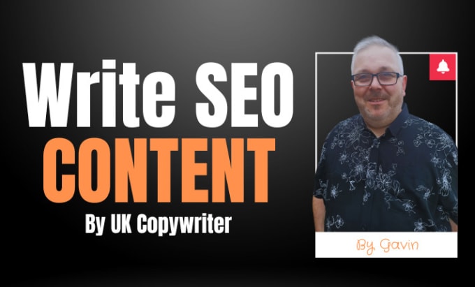 Gig Preview - Write an engaging 500 word SEO blog or web page as a UK native