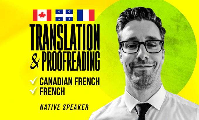 Bestseller - translate english to canadian french or french