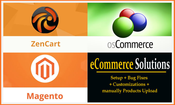 Gig Preview - Be your ecommerce expert for oscommerce, magento, zencart