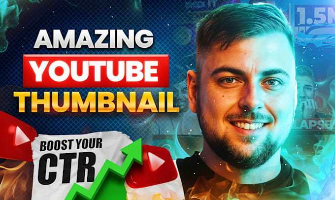 Gig Preview - Design you professional youtube thumbnails