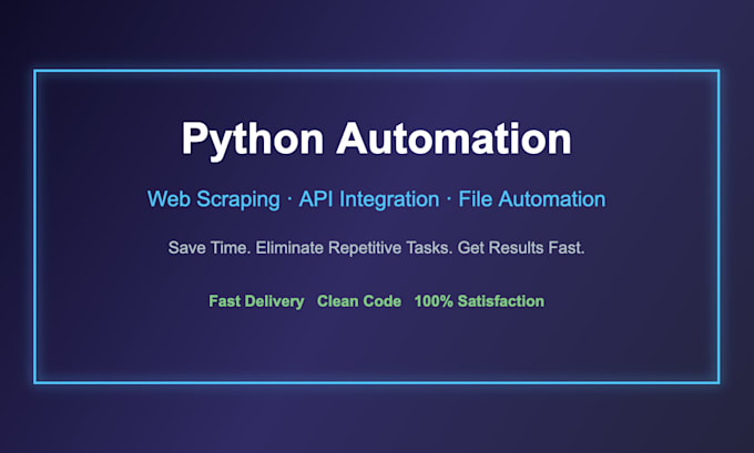 write python automation scripts by pasi autonomous |... Jan | Profile | Fiverr
