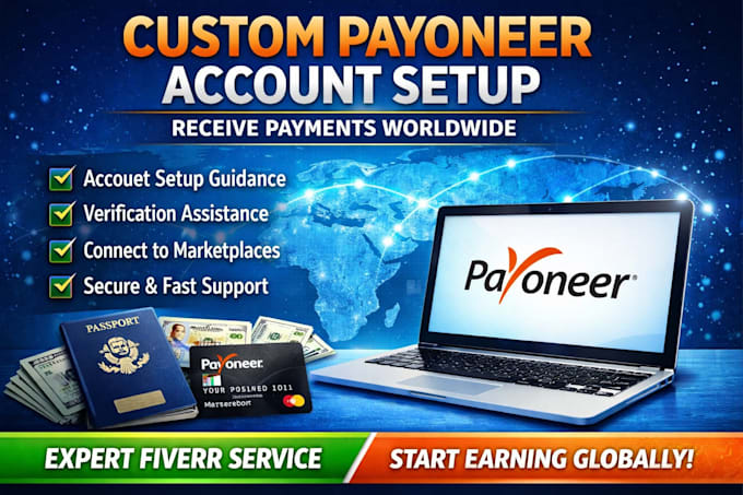 Verified Payoneer Accounts