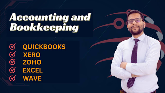 Gig Preview - Do accounting and bookkeeping using quickbooks online, xero, and excel