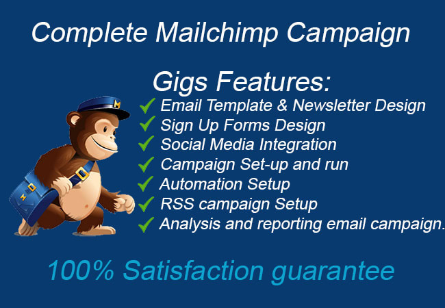 Gig Preview - Complete mailchimp email campaign