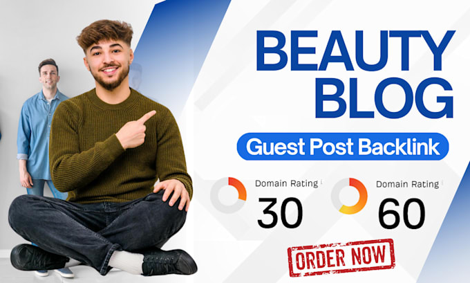 Gig Preview - Publish beauty blog article with high da guest post for premium backlinks