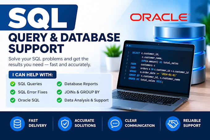 JEFFREY I - Oracle SQL Developer , Database Queries , Reports | Profile ...