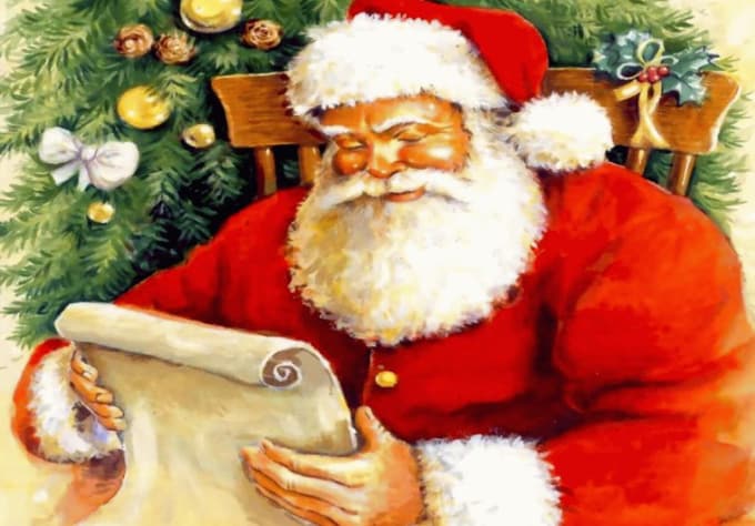 Gig Preview - Record a christmas message as santa claus