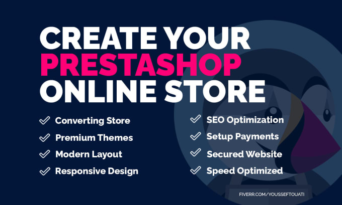 Gig Preview - Create your prestashop online store