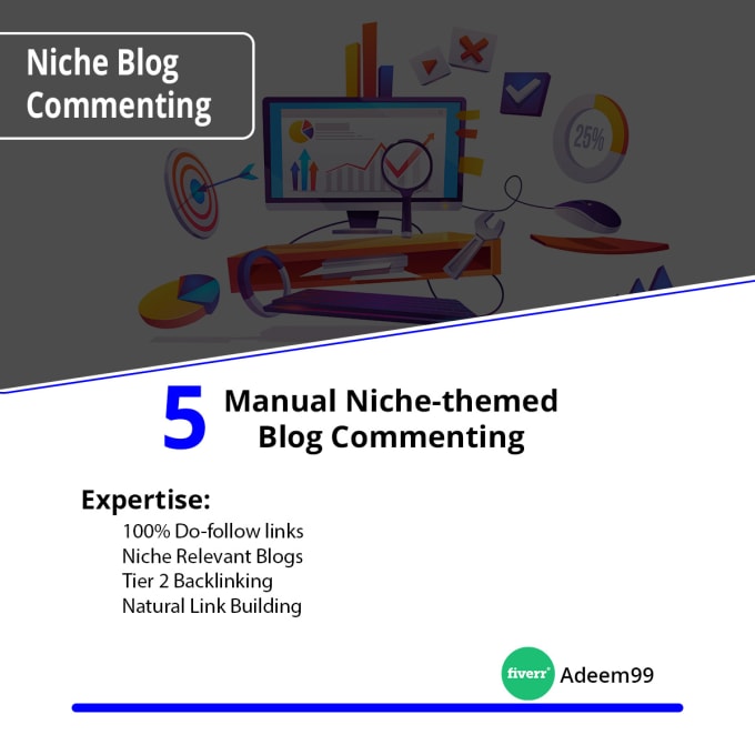 Gig Preview - Create niche blog comments high da pa