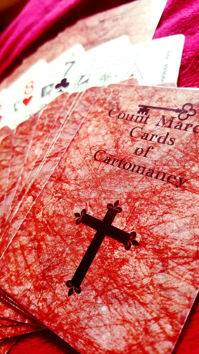 Gig Preview - A card reading with count marco cartomancy cards