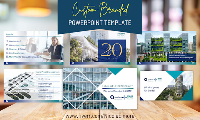 Gig Preview - Design an oustanding powerpoint PPT template