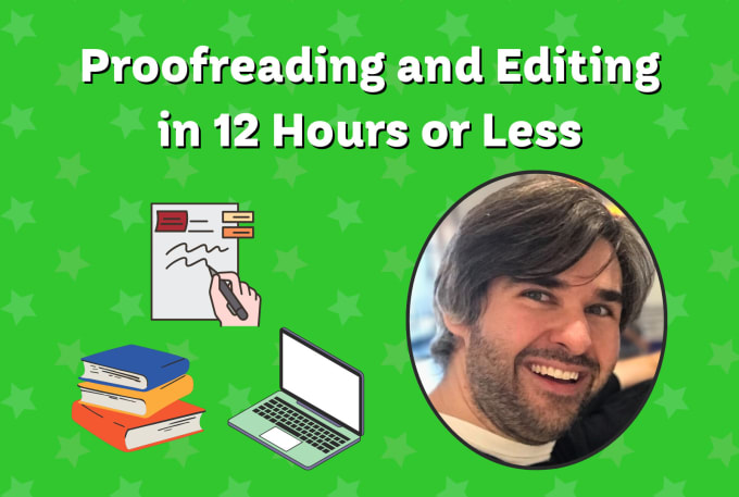 Gig Preview - Proofread and edit your document in 12 hours