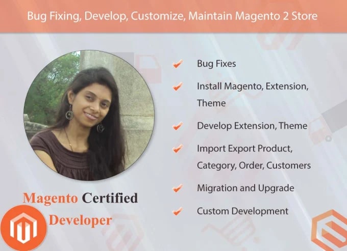 Gig Preview - Our agency will bug fix, develop, customize, maintain adobe commerce magento 2 store