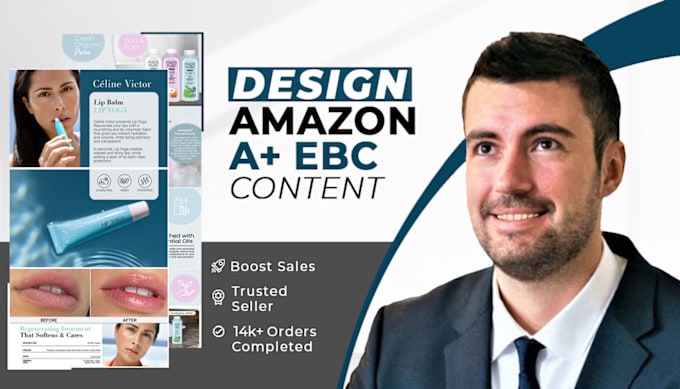 Gig Preview - Design amazon ebc a plus content