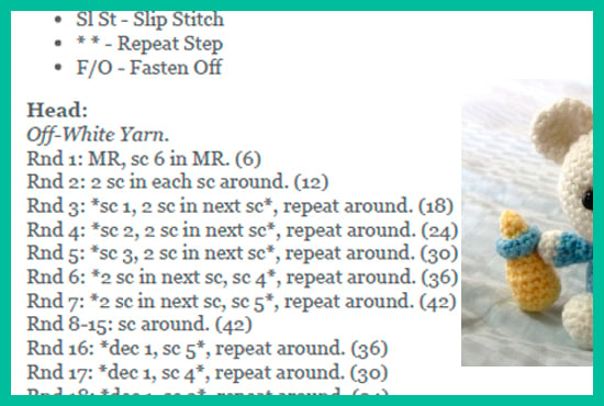 Gig Preview - Translate a crochet pattern, spanish,english