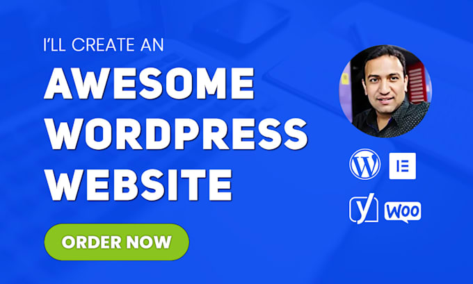 Gig Preview - Build wordpress website, wordpress website design and build