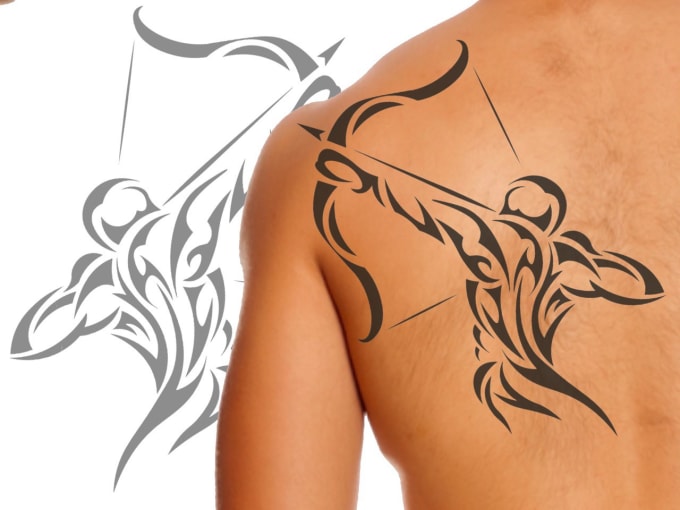 Gig Preview - Create a profesional tribal tattoo design