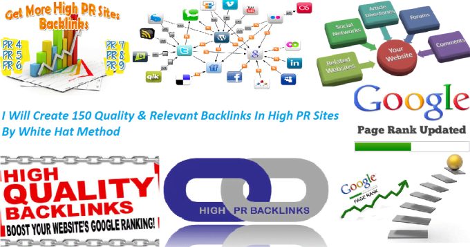 Gig Preview - Create quality and relevant backlinks in high PR sites