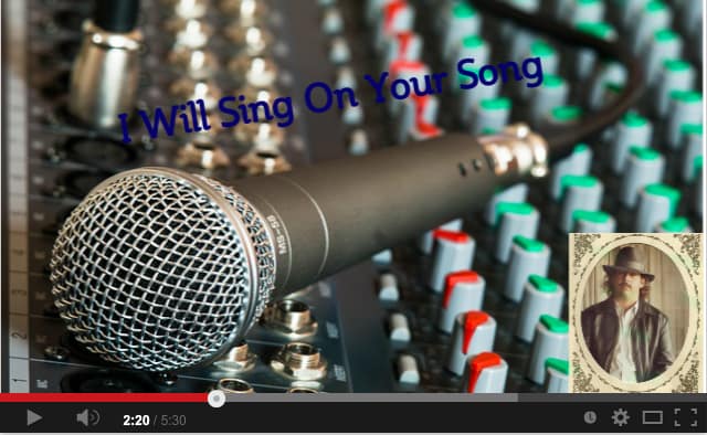 Gig Preview - Sing on your song and create a vocal track