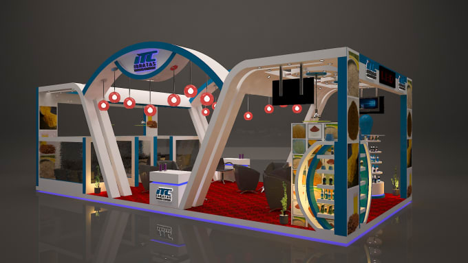 Gig Preview - Make exhibition stall and kiosk for your business