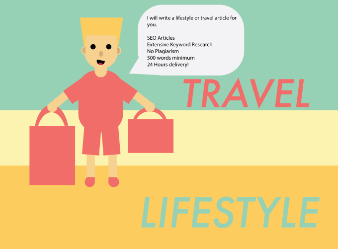 Gig Preview - Write a professional travel or lifestyle article