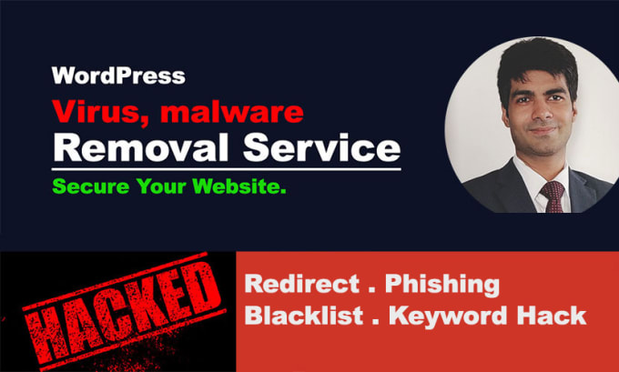 Gig Preview - Recover hacked wordpress site,remove malware, wordpress malware removal